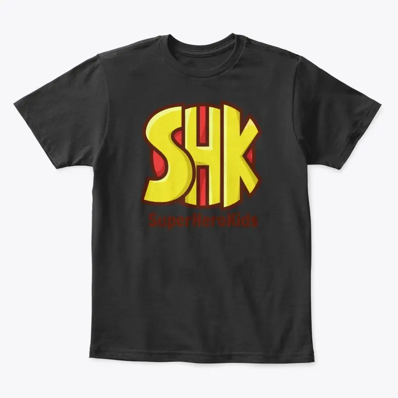 SuperHeroKids Official Logo Black